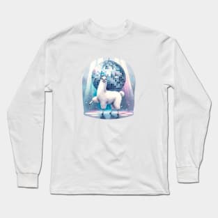 Disco Llama Long Sleeve T-Shirt